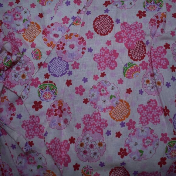 Baby Girls Floral Japanese Comodo  Size 3-6 Months - Picture 4 of 7